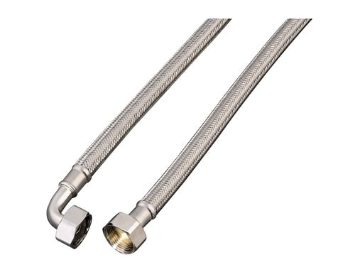 XAVAX Panzer Zulaufschlauch 2m Waschmaschinen und Geschirrspüler