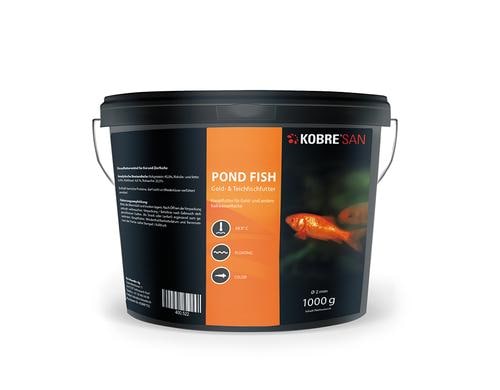 KobreSan Pond Fish 2 mm 1kg Gold- und Teichfischfutter