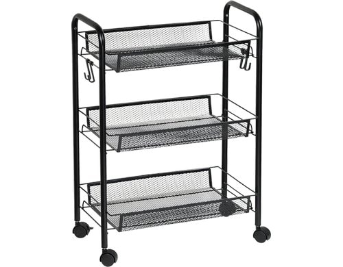 Kesper Rollwagen Metall, B 44 x T 26 x H 63,5 cm