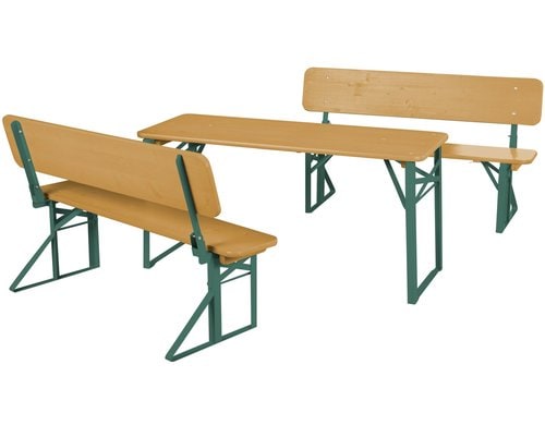 Roba Kinderparty-Garnitur natur und grün