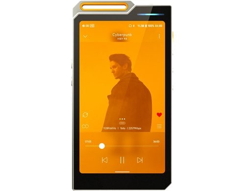 HiBy R4 Orange Hi-Res Musikplayer, Android 12, 32 GB