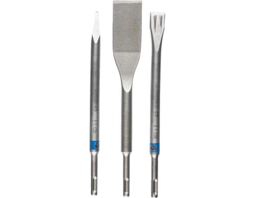 BOSCH Meissel-Set 3-teilig, SDS-plus für SDS-Bohrhämmer