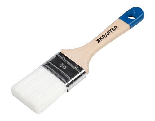Lack-Flachpinsel KOMFORT 50 mm, 6. Stärke Hollester-/Naturborstenmischung