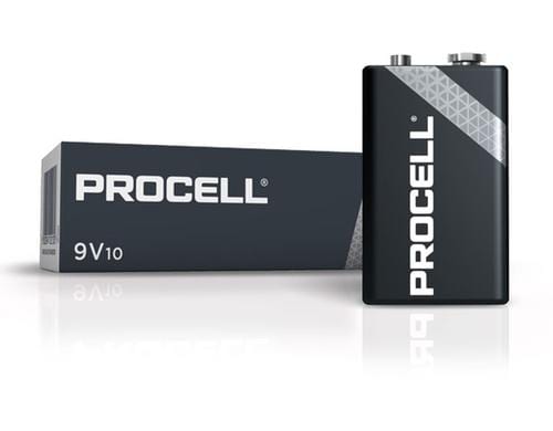 DURACELL Batterie PROCELL Constant 673mAh 9 Volt, 673mAh, 10 Stück, PC1604, 6LR61