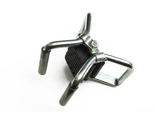 Bordwand Halterung 10-45 mm Metall, Abriebfestem Gummi, LC 1000 daN