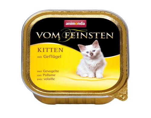 animonda Nassf. Vom Feinsten Kitten mit Geflügel, 100g