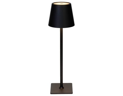 COCON Tischleuchte schwarz F02718 D95X380mm, iron, dimmbar