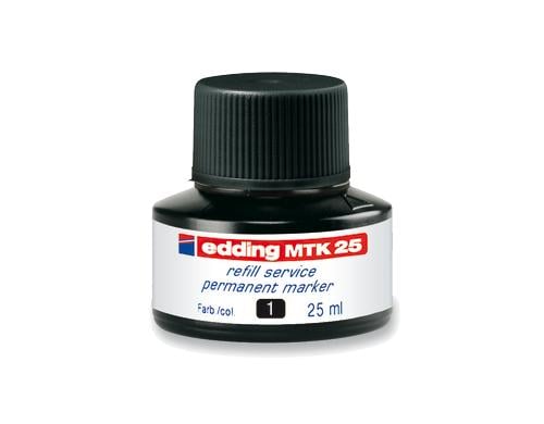 Edding Nachfülltusche MTK-25 25ml, schwarz