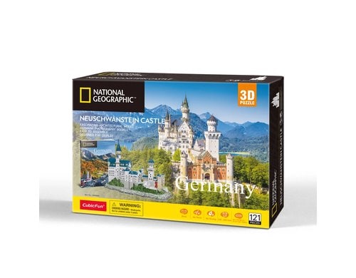 3D Puzzle Schloss Neuschwanstein 121 Teile