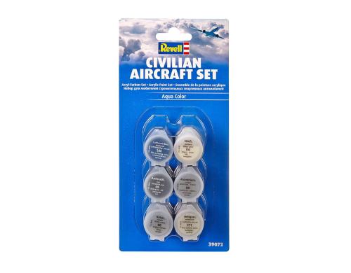 Revell Civilian Aircraft Set Aqua Color