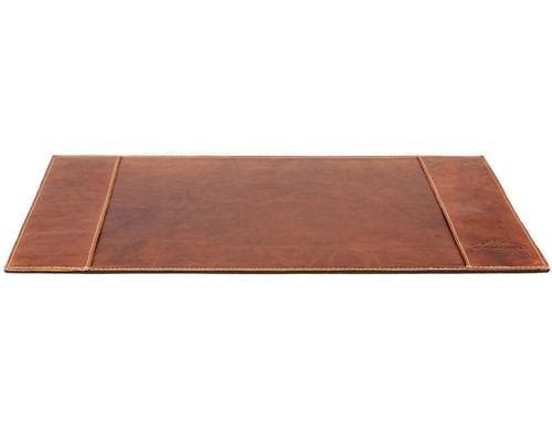 Alpenleder Schreibunterlage Piemont 51.5x29cm, cognac
