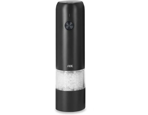 ADE elektrische mini Salz- und Pfeffermühle anthrazit