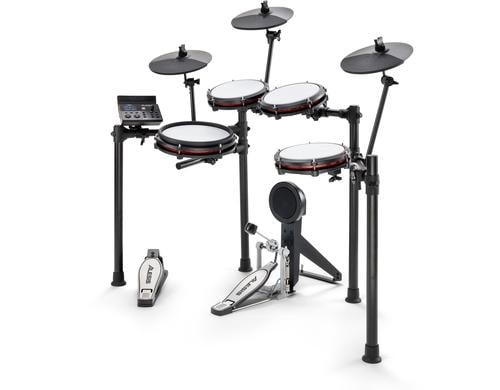 Alesis Nitro Max Kit 8-teiliges E-Drum Komplettset, Mesh, BT