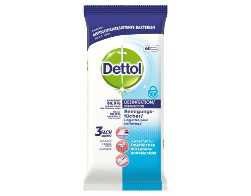 Dettol Desinfektions-Reinigungstücher 60 Stk.