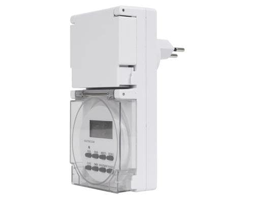 Steffen Timer Digital T13/T13 IP55 10 Programme, Sommerzeit, Zufall, Display