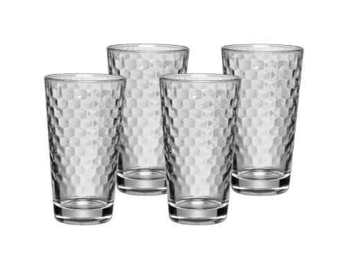 WMF Latte Macchiato Glas 4er Set 4 Stück Fassungsvermögen 275ml