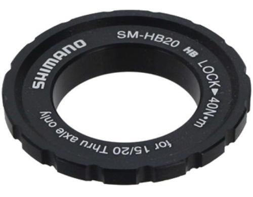 Shimano Lock-Ring Bremsscheibe 15/20mm Steckachse