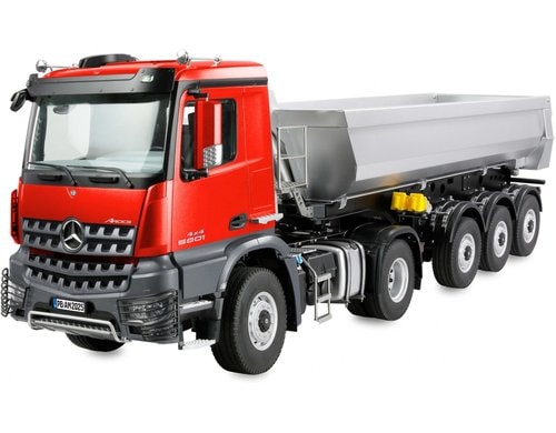 Amewi Mercedes-Benz Arocs Sattelzug mit Kippauflieger, rot