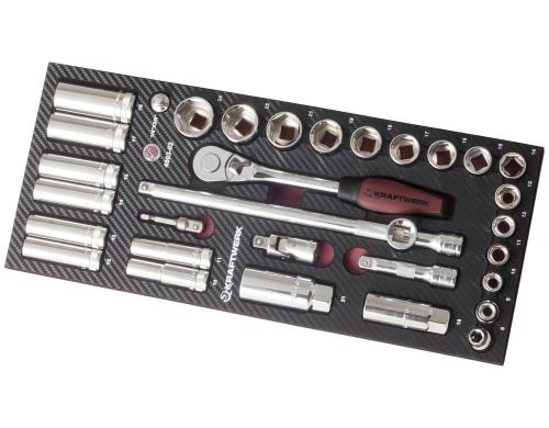 Completo EVA3 4903-02 Steckschlüsselsatz 32-t. EVA3 Steckschlüsselssatz 3/8