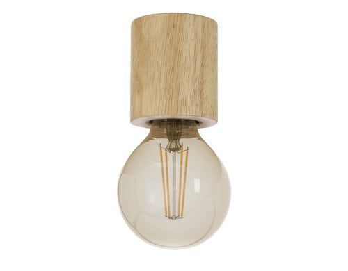 EGLO Wand-/Deckenleuchte TURIALDO braun exkl. E27 1x28W