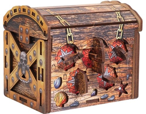 Art Secret Box Piraten Schatzkiste Escape Welt