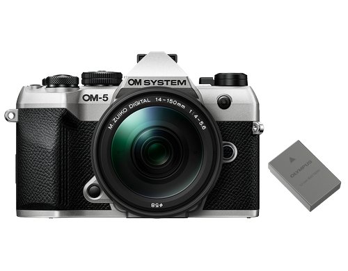OM System OM-5 Camera Kit Silver 14-150 inkl. Akku