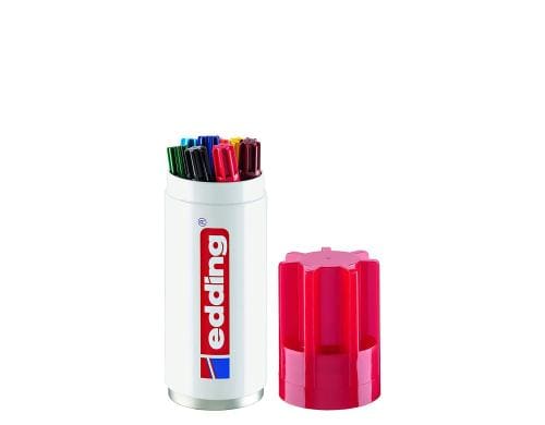 Edding Permanent Marker 3000, assortiert Box à 8 Stück farbig sortiert