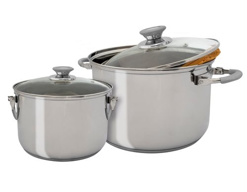 Rimini Topfset mit Faltgriff 2 Töpfe, faltbarer Griff