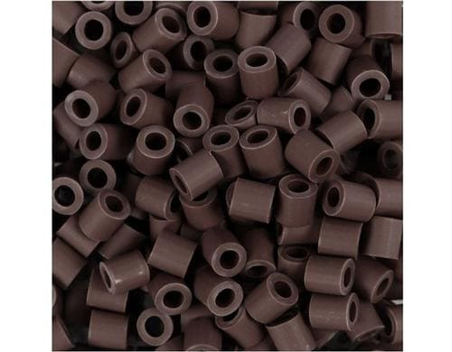 Creativ Company Bügelperlen Nabbi Bio 3000 Stück, BIO, Braun