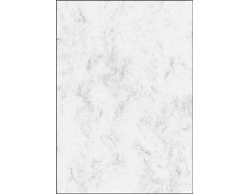 Sigel Marmor-Papier grau beiseitig A4 Feinpapier (Ink/Laser/Copy), 90g, 100 Blatt