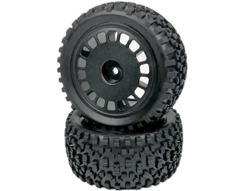 Absima 1:10 Buggy Räderset Maxi Block hinten schwarz (2)