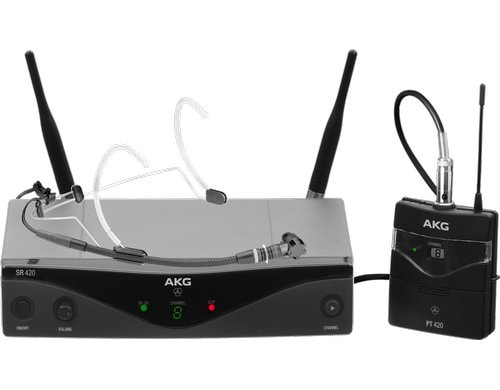 AKG WMS420 Voice Set A Funkheadset Set, Band A