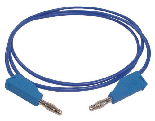 Velleman TLM8BL Messleitungen 100cm mit Bananenstecker blau