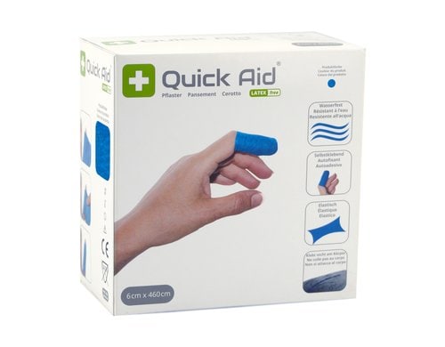 Quick Aid Pflaster 6 x 460 cm blau