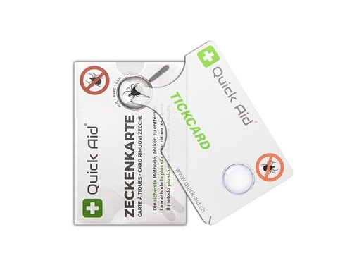 Zeckenkarte mit Lupe 1 Stück