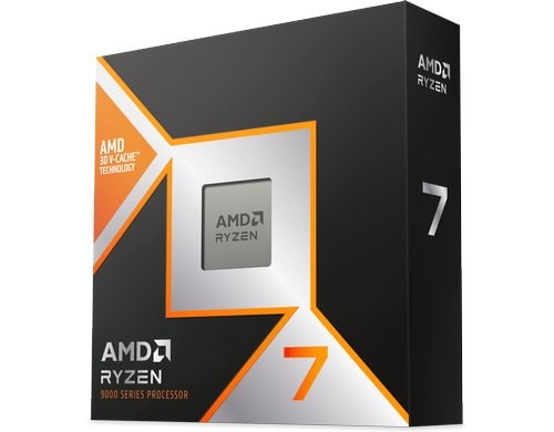CPU AMD Ryzen 7 9850X3D/5.60 GHz, AM5 8-Core, 96MB Cache, 120W, no cooler