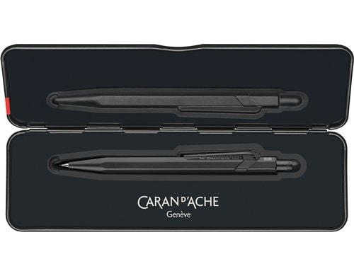 Caran d'Ache Druckbleistift 849 Black Code 0.7mm B, schwarz