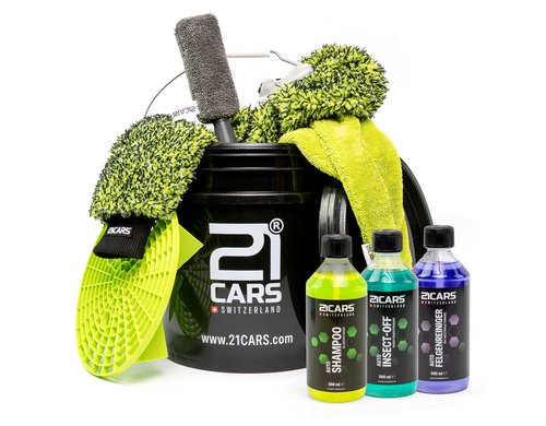 21CARS Autowaschset BLACK EDITION