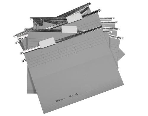 VETRO MOBIL Hängemappen, grau 25er Packung, 25cm inkl. Zubehör
