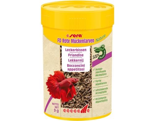 sera FD Rote Mückenlarven Nature 100 ml (9 g)