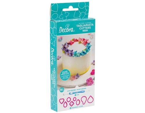 Decora Sommer - Blumen Set -  9 teilig 9 Teilig