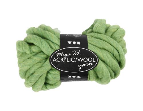 Creativ Company Acrylwolle XL grün 300g, 15 m, MaschenprobeL 2 M x 3 R