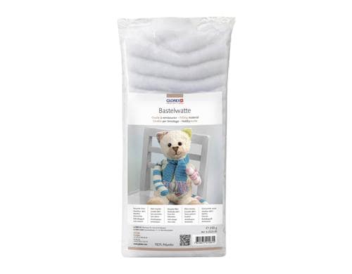 Glorex Bastelwatte weiss 250g