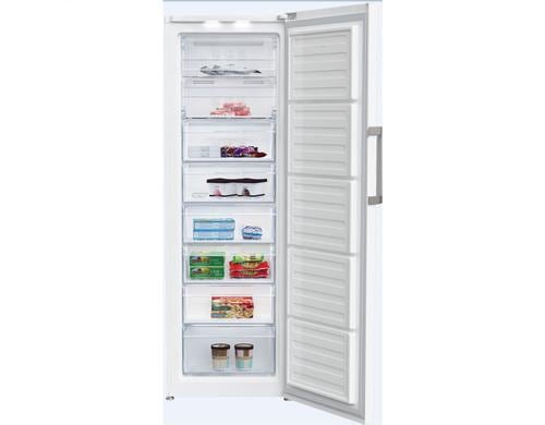 Beko Gefrierschrank GF312E43WCHN NoFrost E, 282l, 38dB, 6 Schubladen