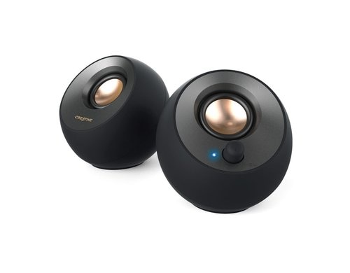 Creative Pebble V2, 2.0 Lautsprecher 3,5 mm Stereoklinke, USB Powered