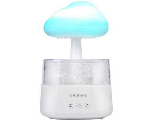 Grundig Regenwolken-Luftbefeuchter Sanft wechselnde LED-Farben