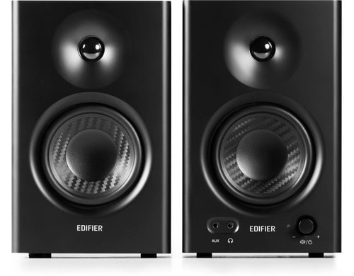 Edifier MR4, schwarz Aktiv 2.0 Regallautsprecher