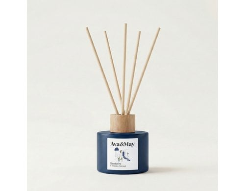 AVA & MAY Duftstäbchen Santorini, 120ml Rattan-Stäbchen