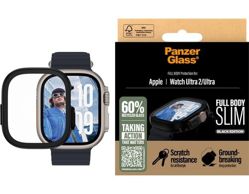 PanzerGlass Full Body Case Slim Black für Apple Watch Ultra 2 23/24