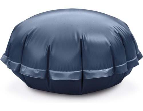 Winter-Poolkissen PoolabdeckungDunkelblau